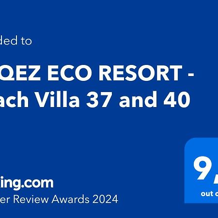 Buqez Eco Resort - Beach Villa 37 And 40 Пакоштане Экстерьер фото
